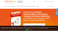 Desktop Screenshot of inboundcycle.com